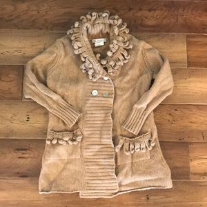 Super cute girls sweater jacket! Love this piece!